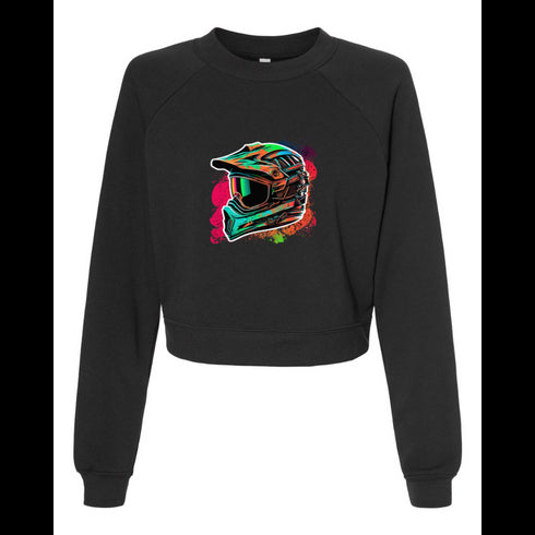 Motorcycle helmet Bella canvas hoodie 7505